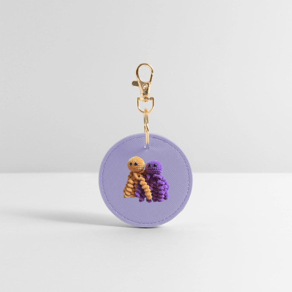 BOUTIQUE Nøglering - lavendel