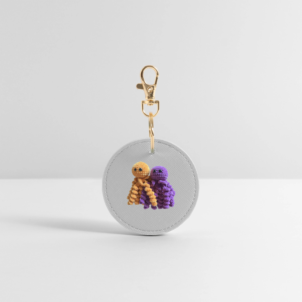 BOUTIQUE Nøglering - grå