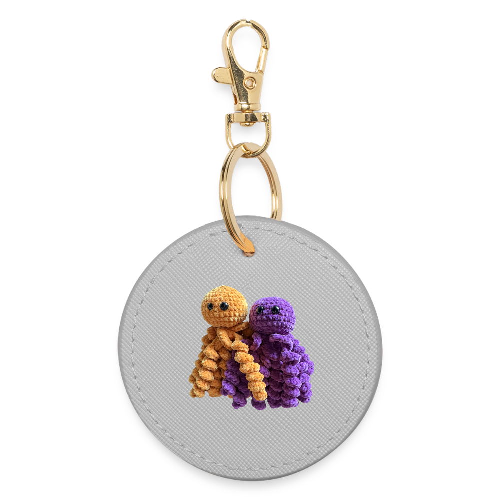 BOUTIQUE Nøglering - grå