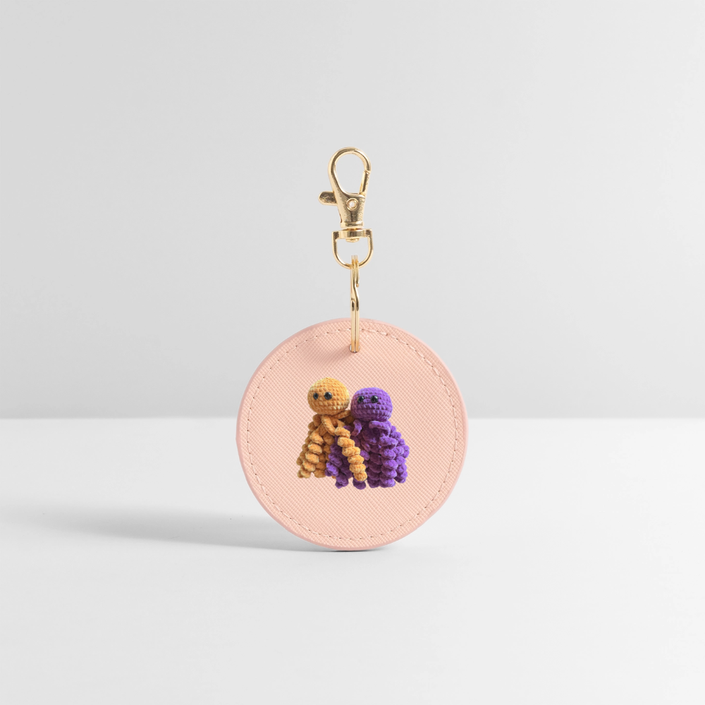 BOUTIQUE Nøglering - petal pink