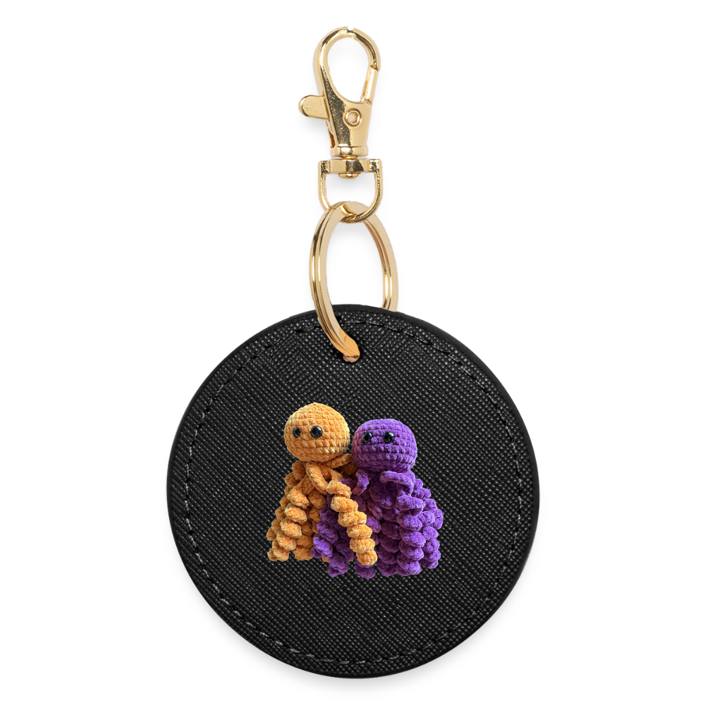 BOUTIQUE Nøglering - sort