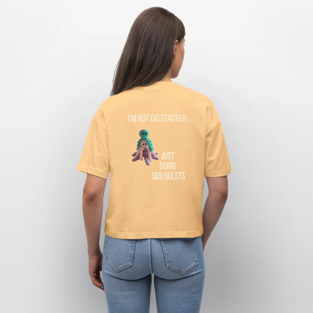 "I'm not distracted" Oversized Dame T-shirt - nispero