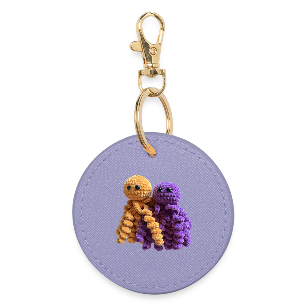 BOUTIQUE Nøglering - lavendel