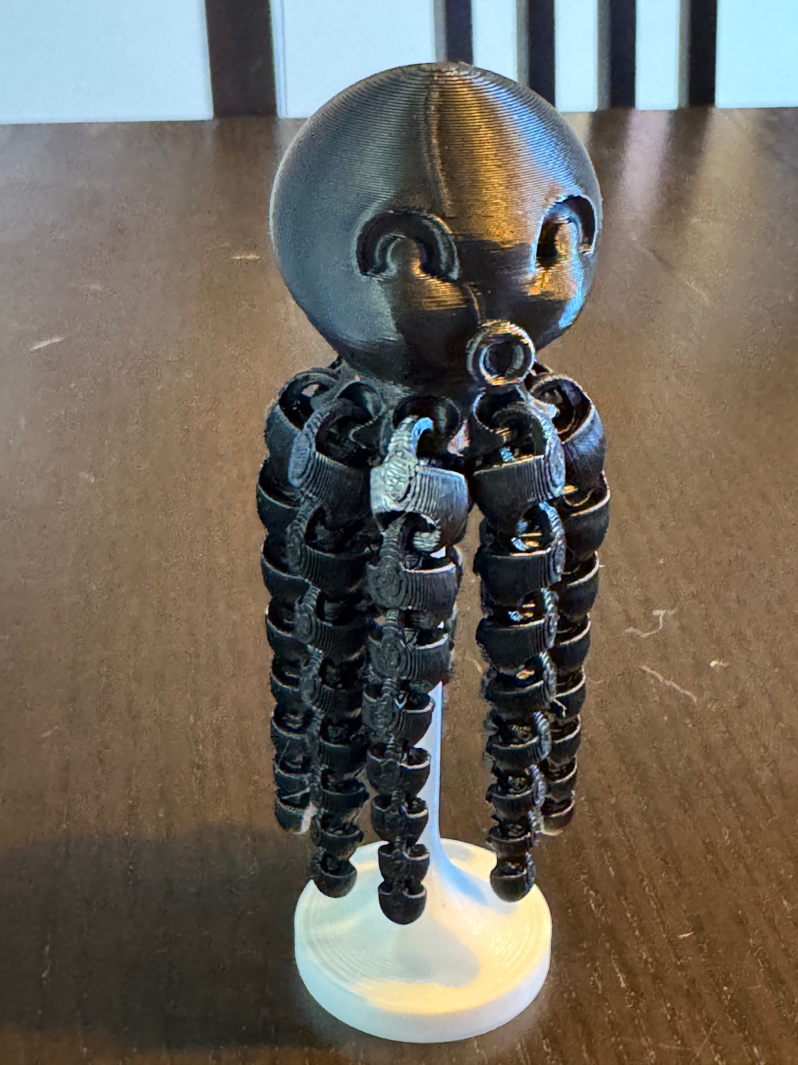 Fidget sprutte med stander