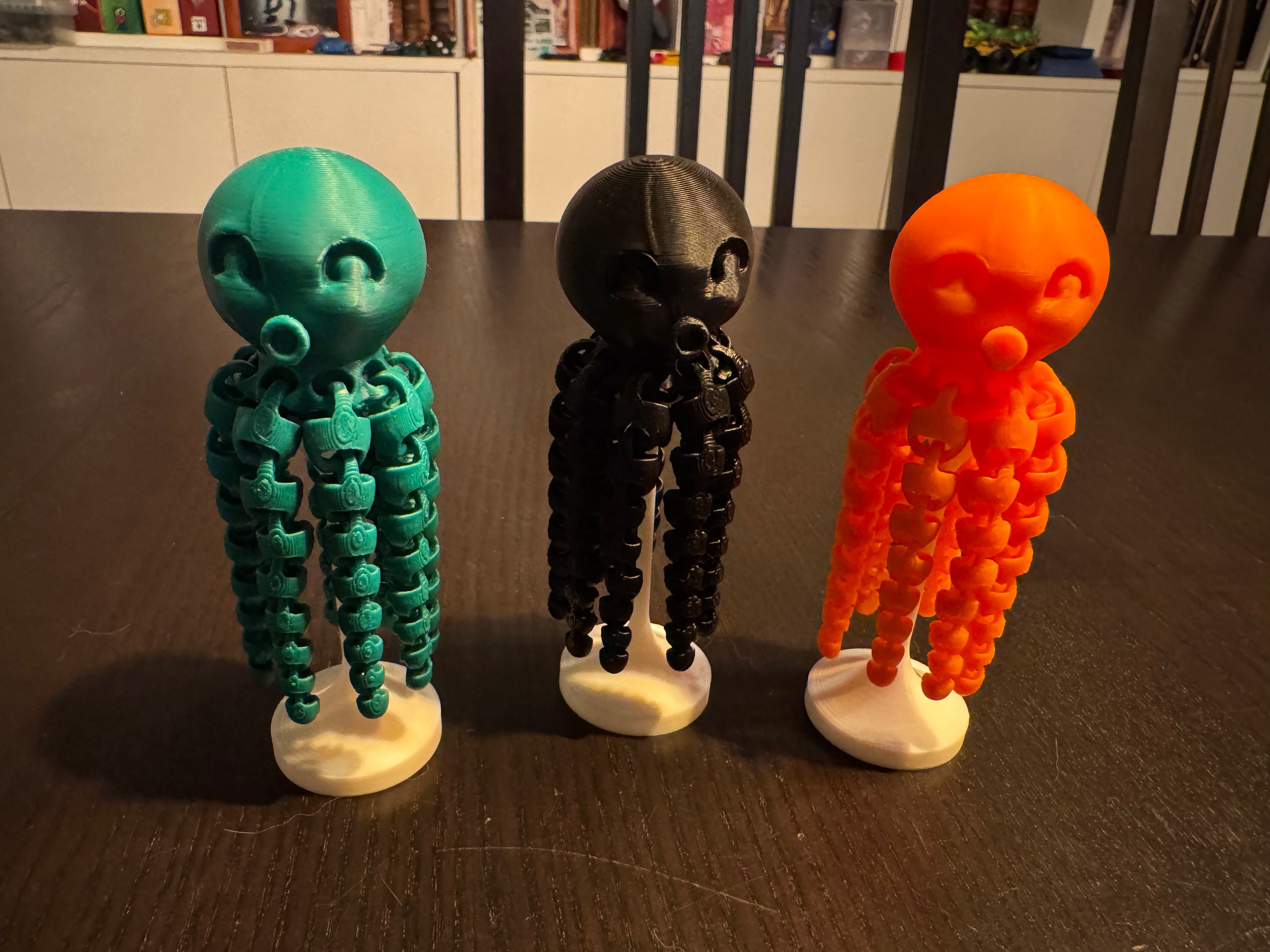 Fidget sprutte med stander